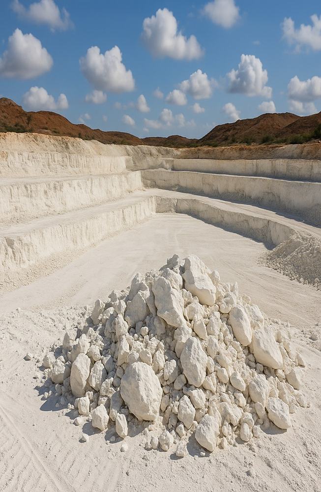 Kaolin, Al Disi (Um Sahem–Dabadeeb)